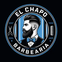 Logotipo El Chapo Barbearia